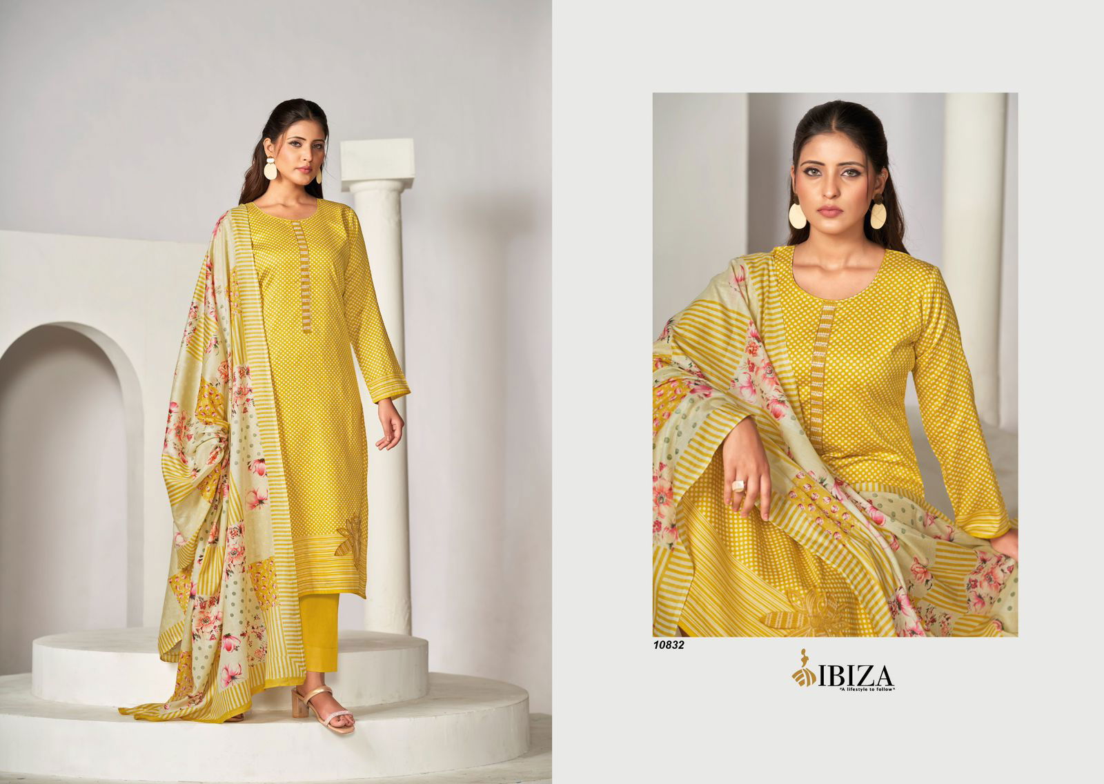 Nafiza By Ibiza Digital Printed Cotton  Salwar Kameez Wholesale Shop In Surat
